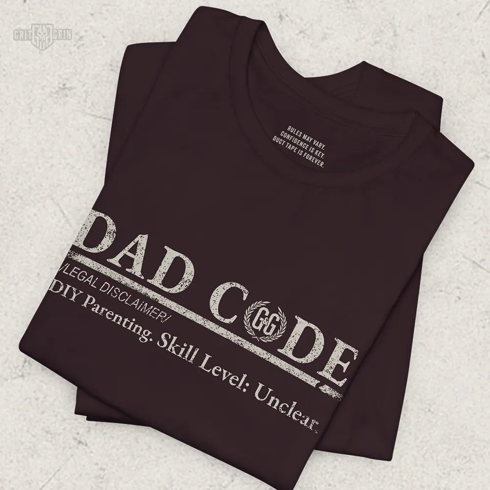DAD CODE LEGAL DISCLAIMER - Grit & Grin Apparel