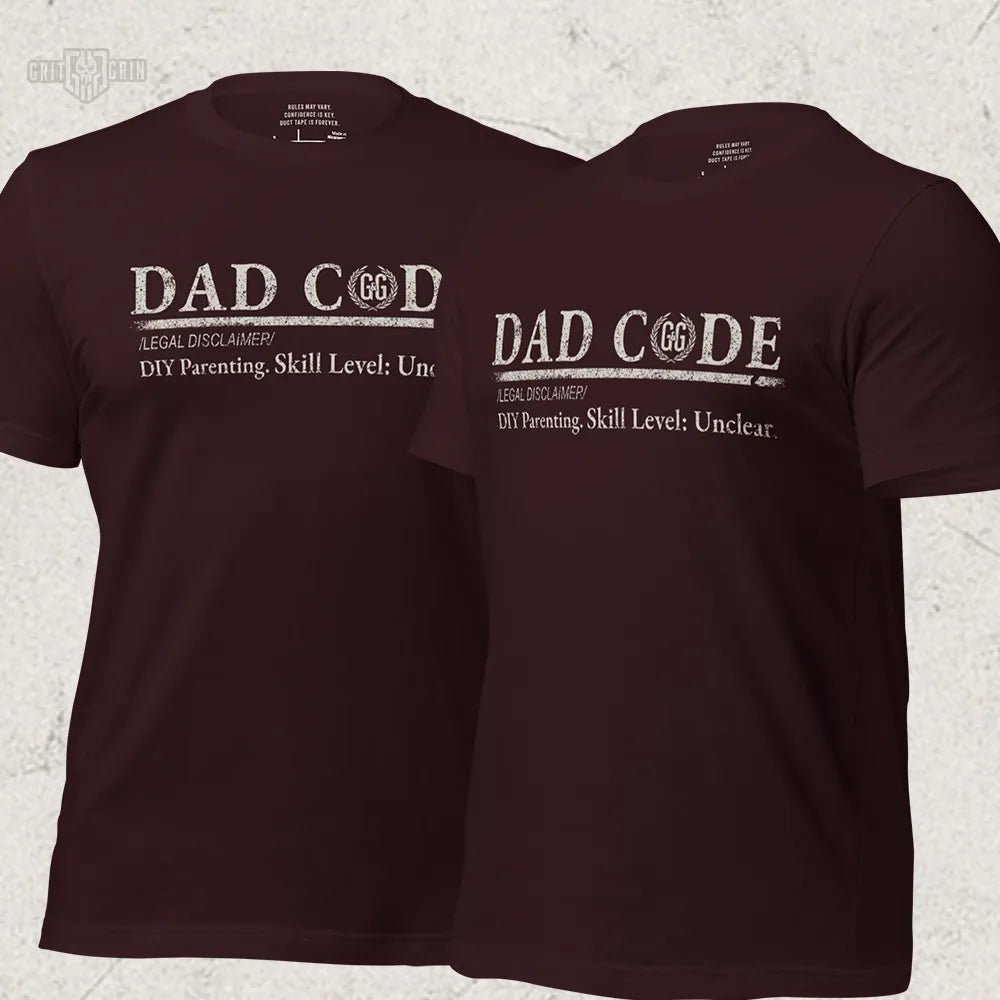 DAD CODE LEGAL DISCLAIMER - Grit & Grin Apparel