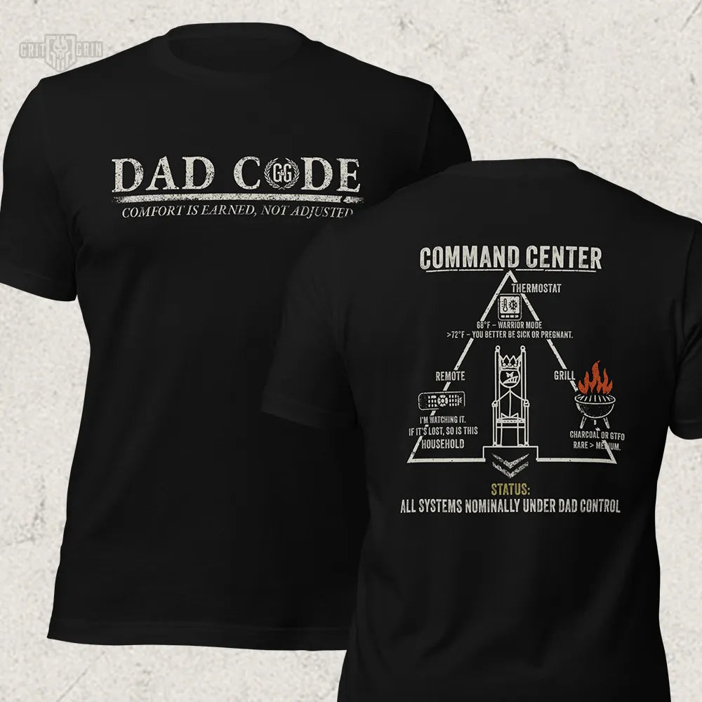 DAD COMMAND CENTER - Grit & Grin Apparel