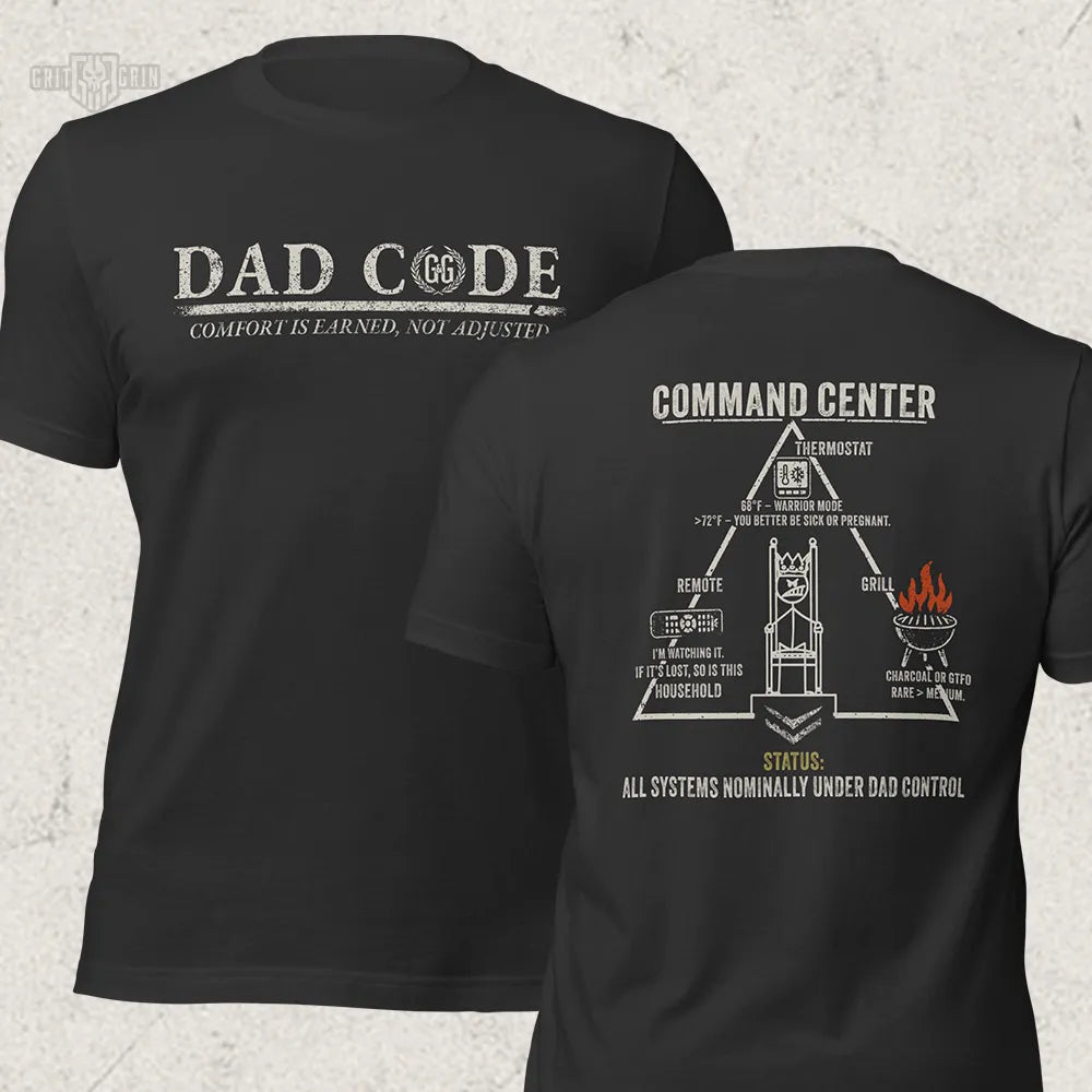 DAD COMMAND CENTER - Grit & Grin Apparel