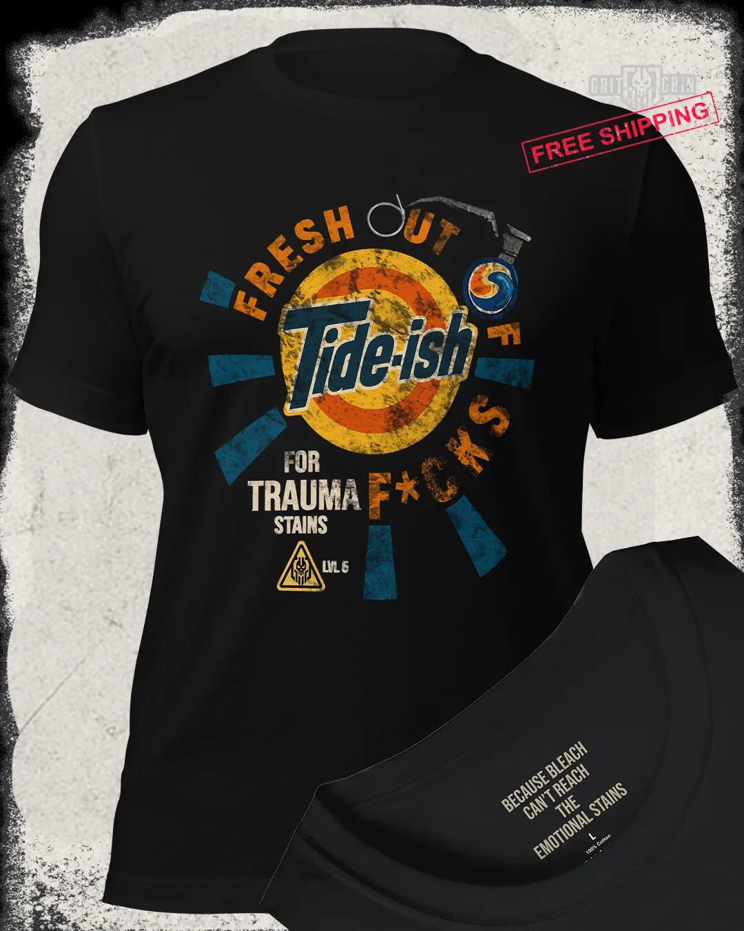 FRESH OUT OF F*CKS - Grit & Grin Apparel