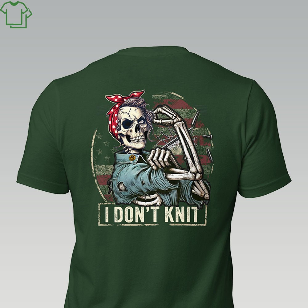 ROSIE DOSN"T KNIT - Grit & Grin Apparel