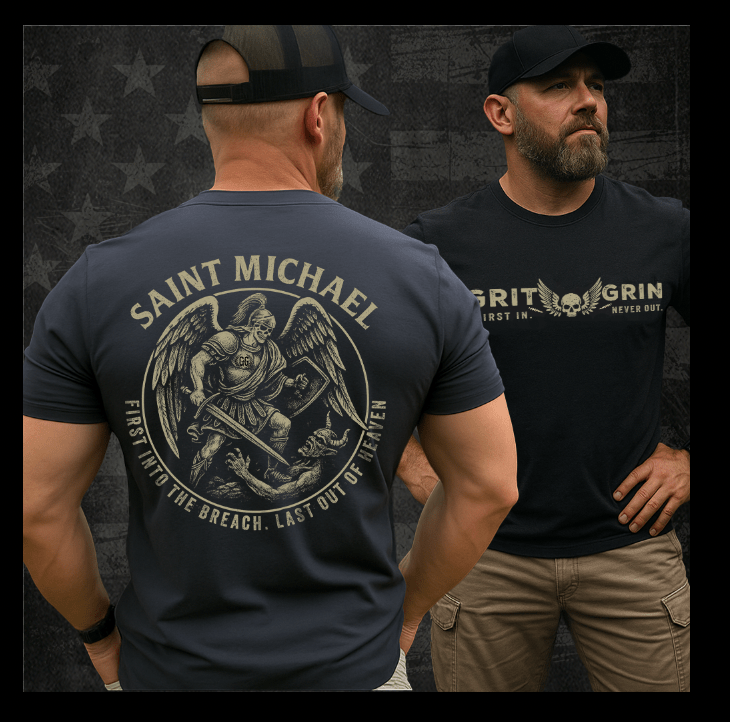SAINT MICHAEL - Grit & Grin Apparel