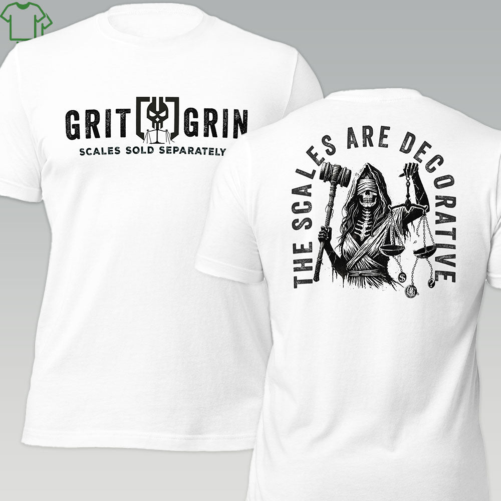 SCALES SOLD SEPARATELY - Grit & Grin Apparel