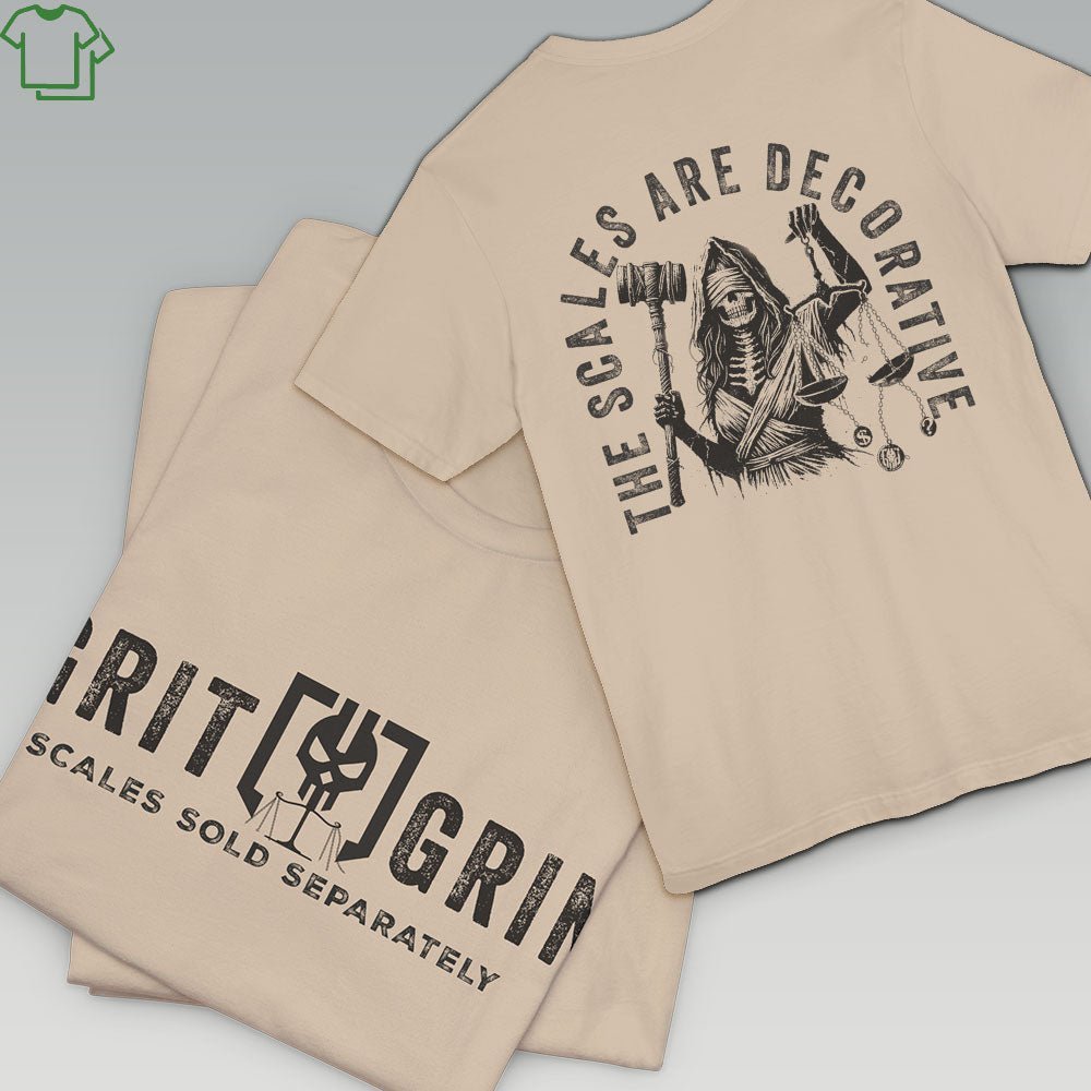 SCALES SOLD SEPARATELY - Grit & Grin Apparel