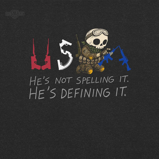 USA: BUILT, NOT SPELLED - Grit & Grin Apparel