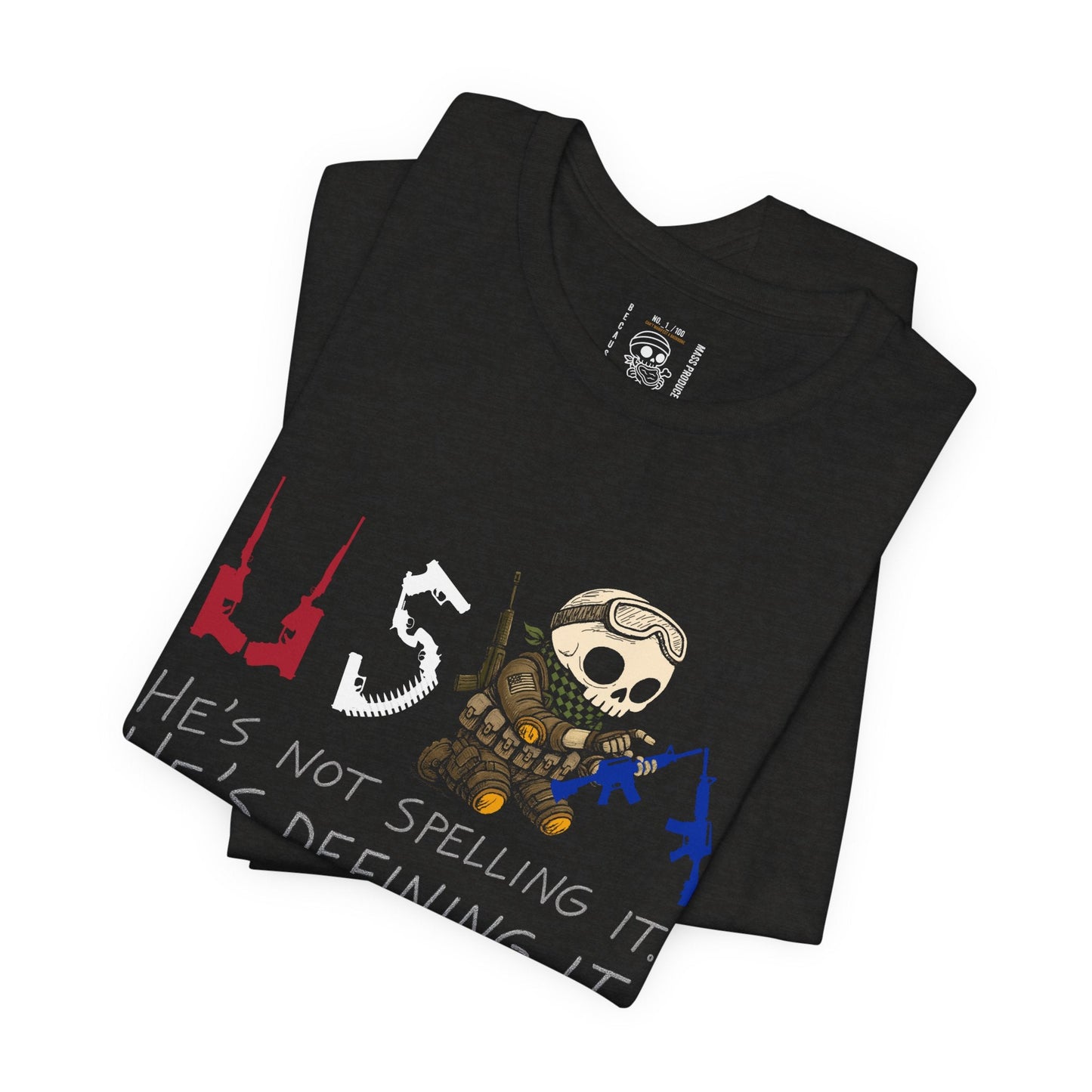 USA: BUILT, NOT SPELLED - Grit & Grin Apparel