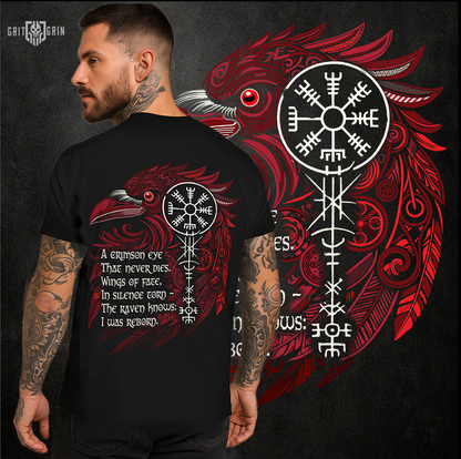 I Was Reborn – Norse Raven Sigil