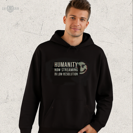 Humanity Now Streaming In Low Resolution