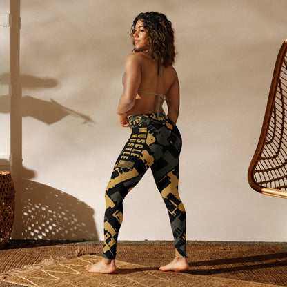 Victory Flex Camo Surge Yoga Leggings - Grit & Grin