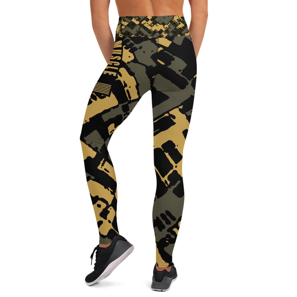 Victory Flex Camo Surge Yoga Leggings - Grit & Grin