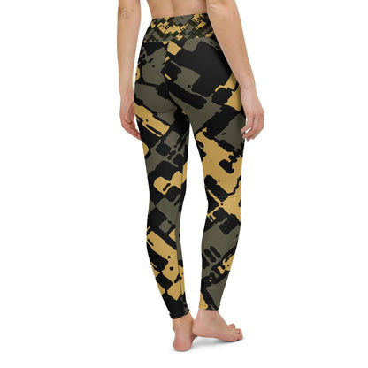 Victory Flex Camo Surge Yoga Leggings - Grit & Grin