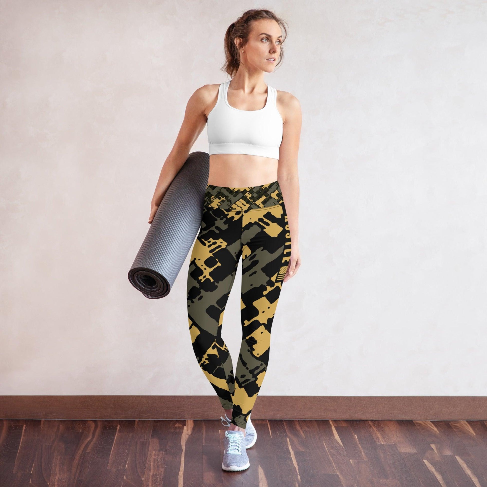 Victory Flex Camo Surge Yoga Leggings - Grit & Grin