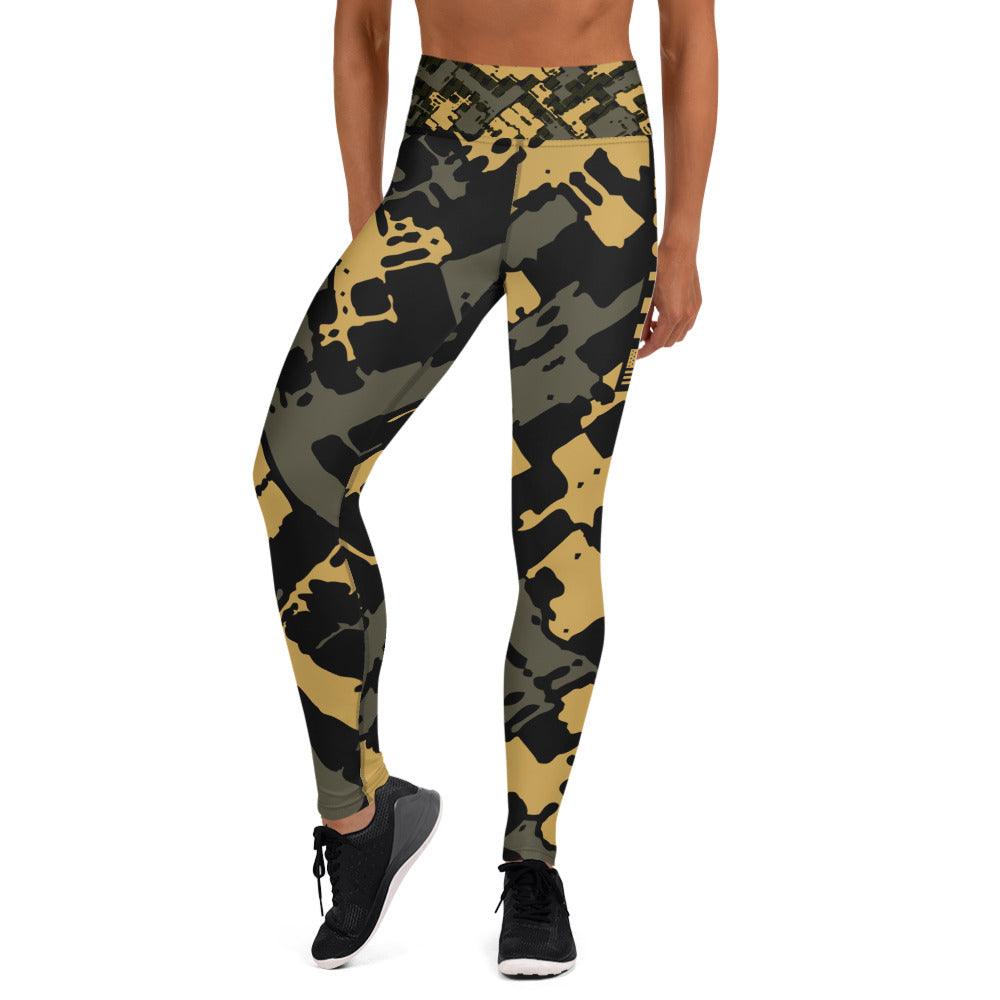 Victory Flex Camo Surge Yoga Leggings - Grit & Grin