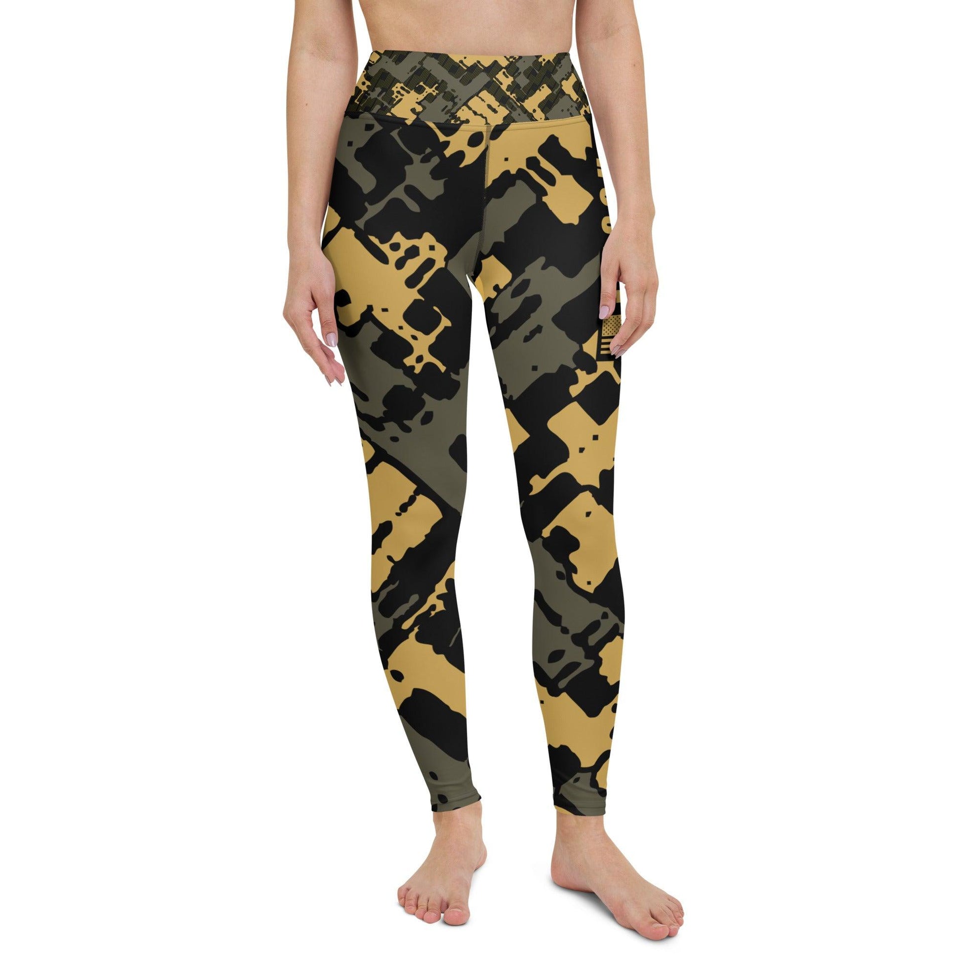 Victory Flex Camo Surge Yoga Leggings - Grit & Grin