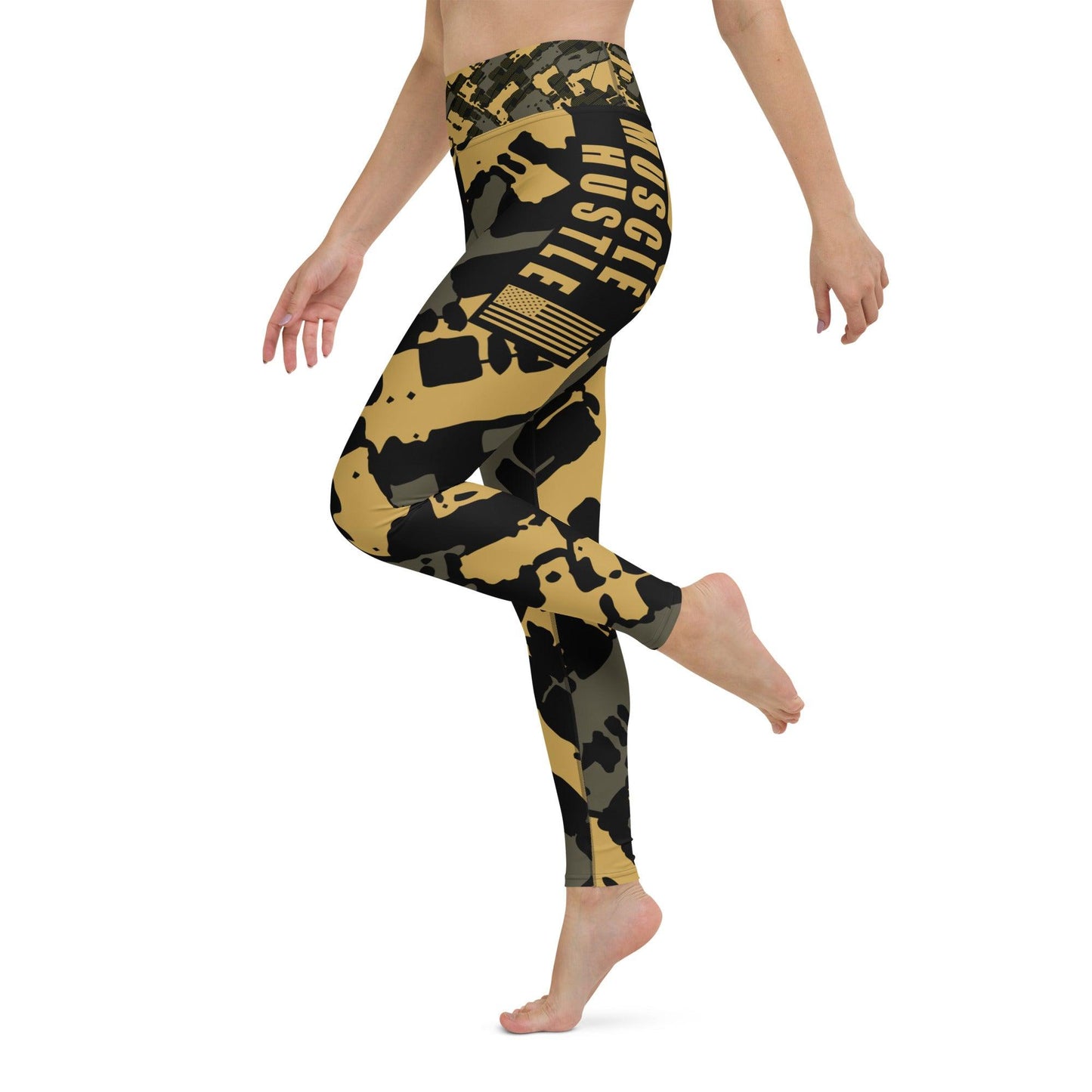 Victory Flex Camo Surge Yoga Leggings - Grit & Grin