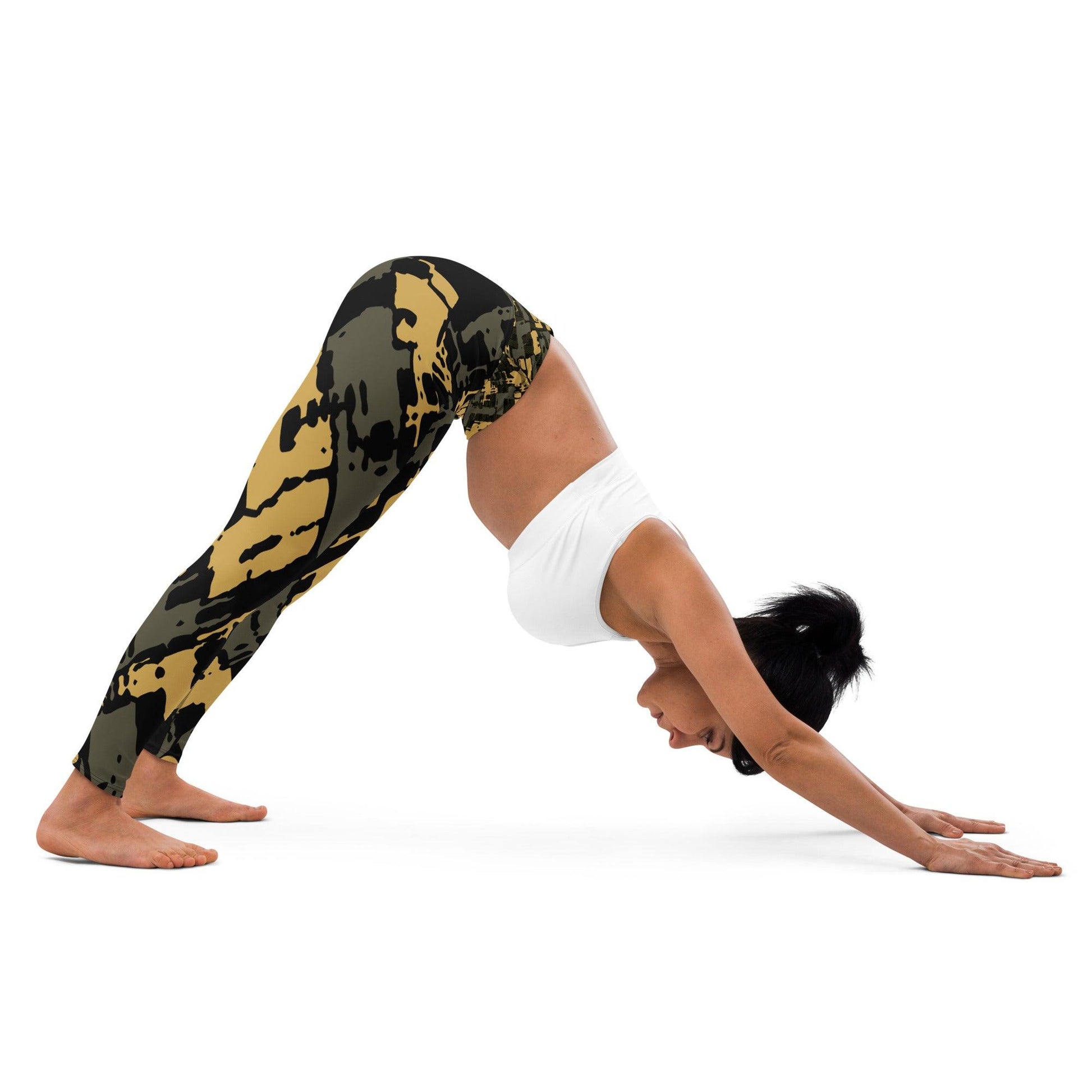 Victory Flex Camo Surge Yoga Leggings - Grit & Grin