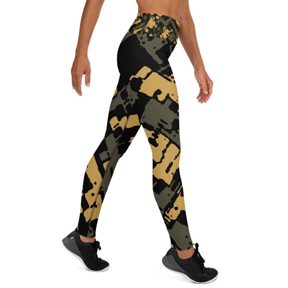 Victory Flex Camo Surge Yoga Leggings - Grit & Grin