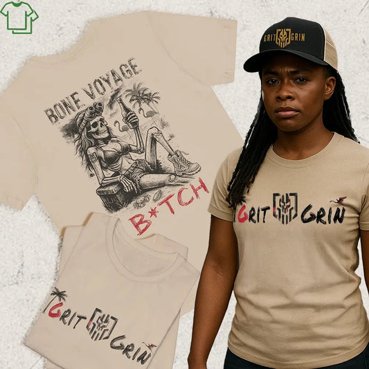 BONE VOYAGE B*TCH - Grit & Grin Apparel