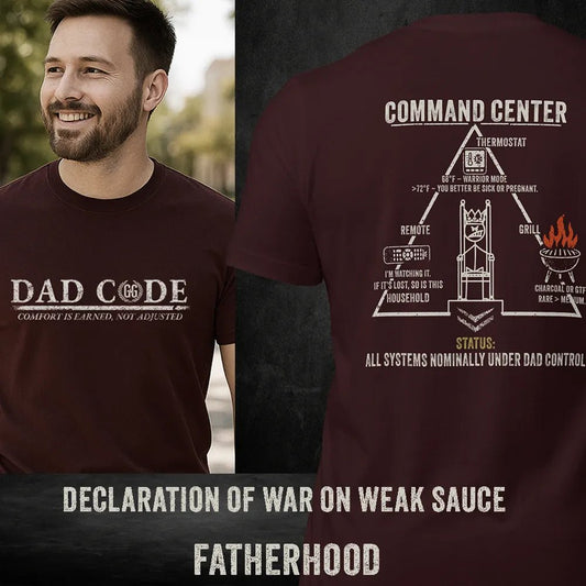 DAD COMMAND CENTER - Grit & Grin Apparel