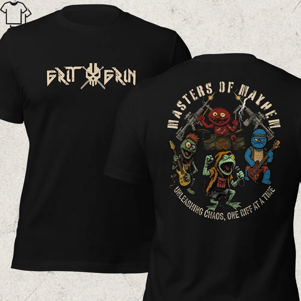 MASTERS OF MAYHEM - Grit & Grin Apparel