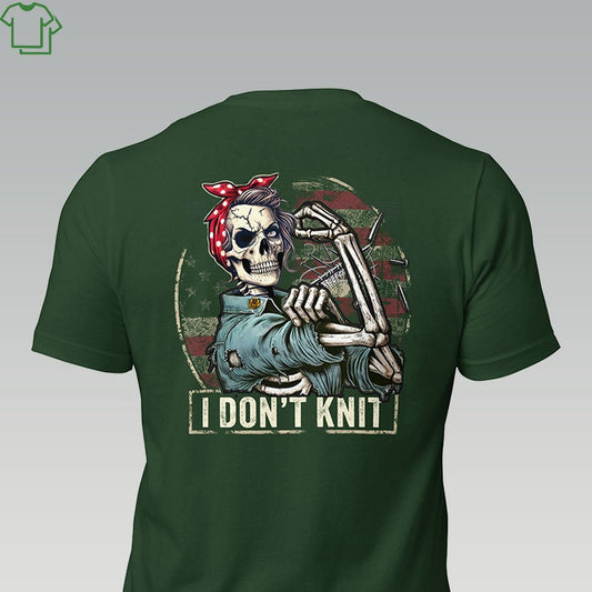 ROSIE DOSN"T KNIT - Grit & Grin Apparel