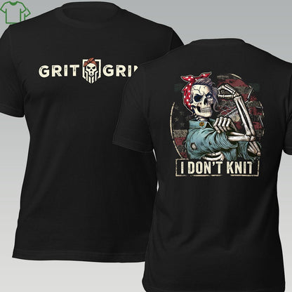 ROSIE DOSN"T KNIT - Grit & Grin Apparel