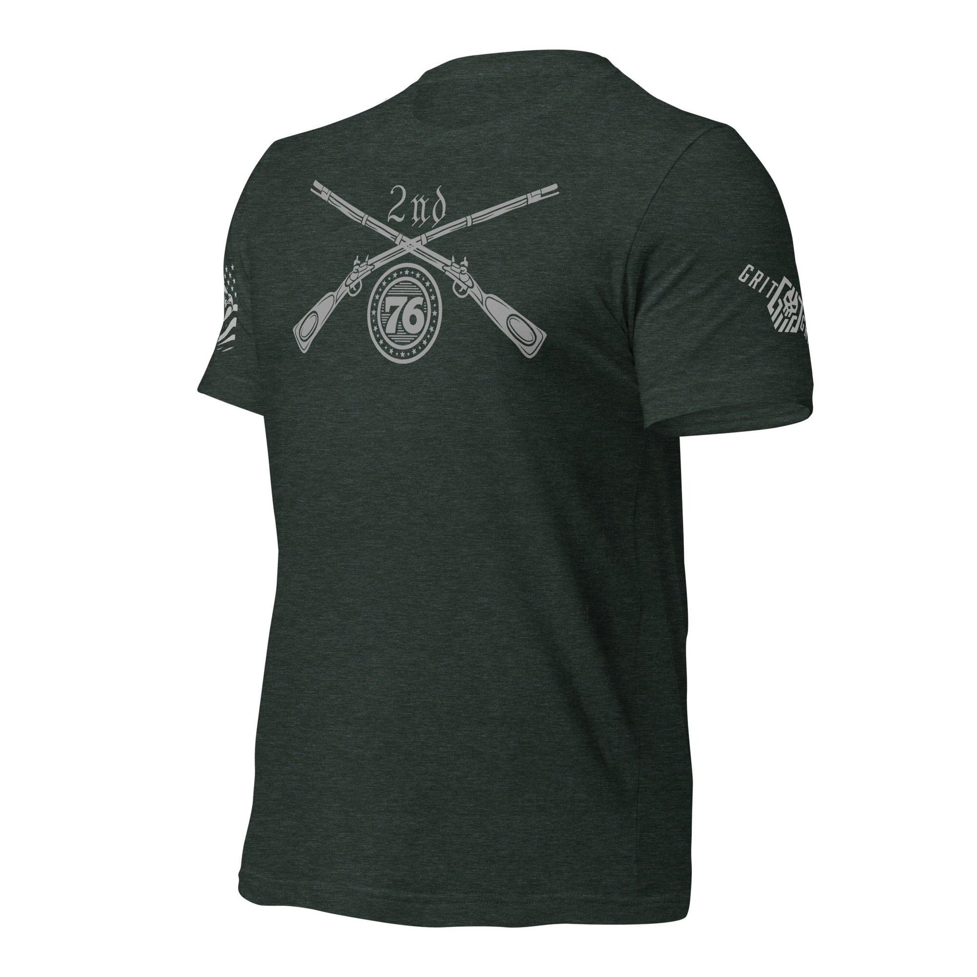 2nd Amendment Patriotic Tee - Grit & Grin