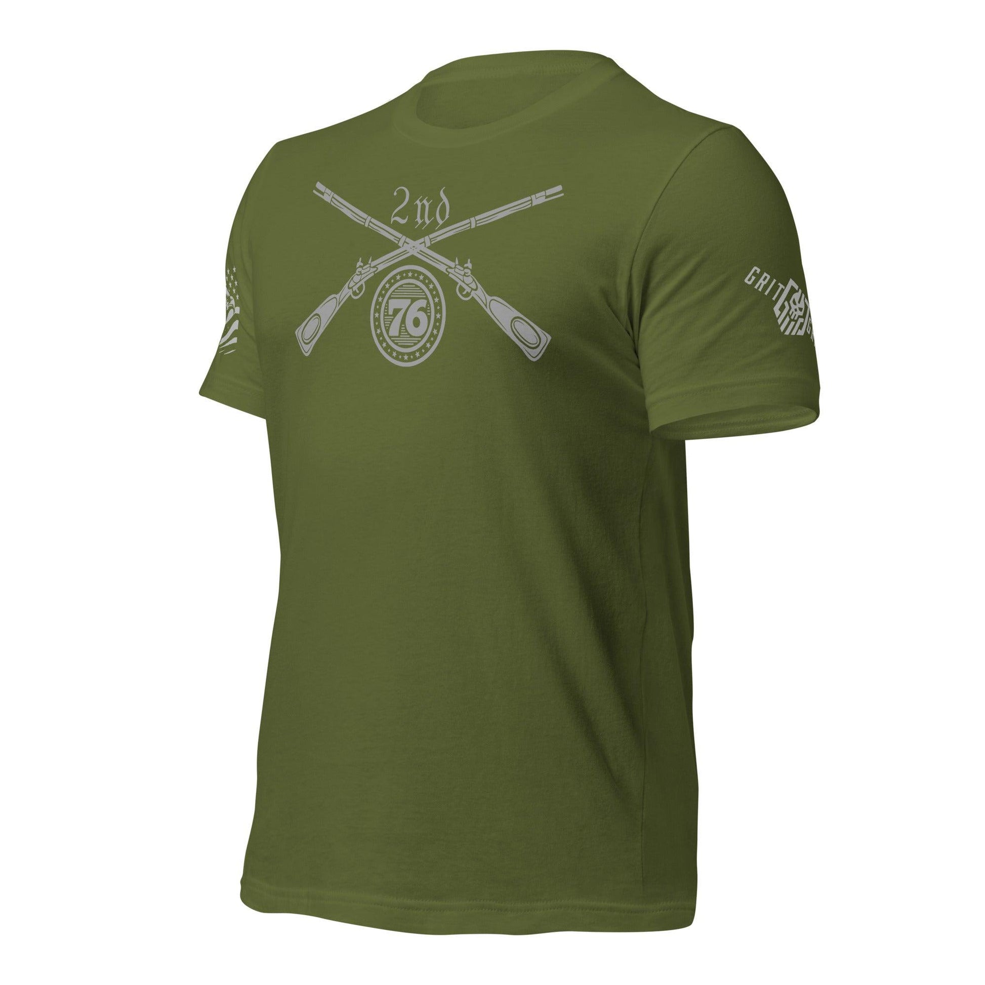 2nd Amendment Patriotic Tee - Grit & Grin