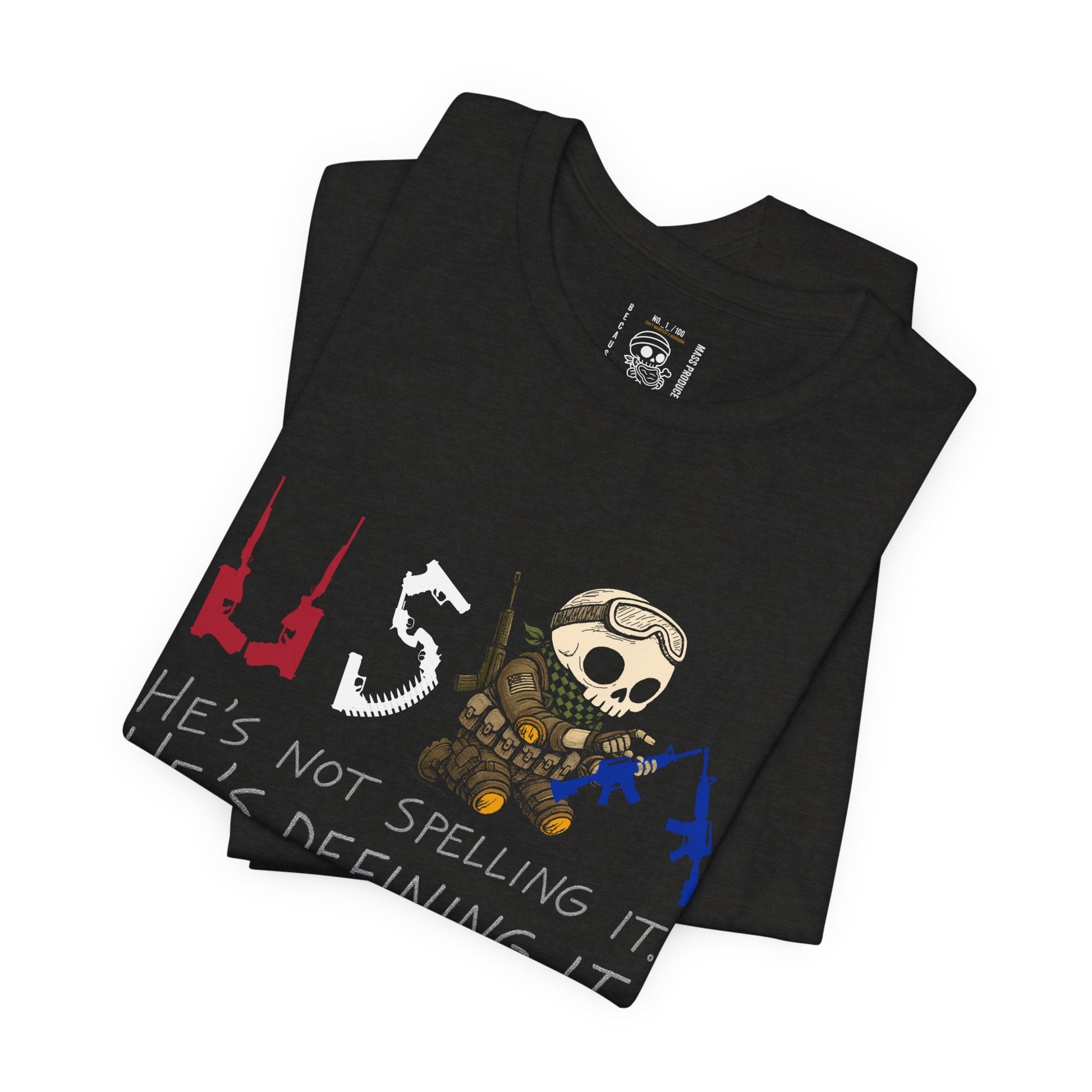 USA: BUILT, NOT SPELLED - Grit & Grin Apparel