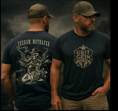 YEEHAW, MOTHAFER - LAST RIDE EDITION - Grit & Grin Apparel